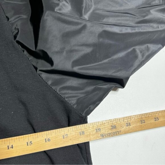 Elegant Black Puff Sleeve Mini Dress made in Italy - Picture 6 of 7